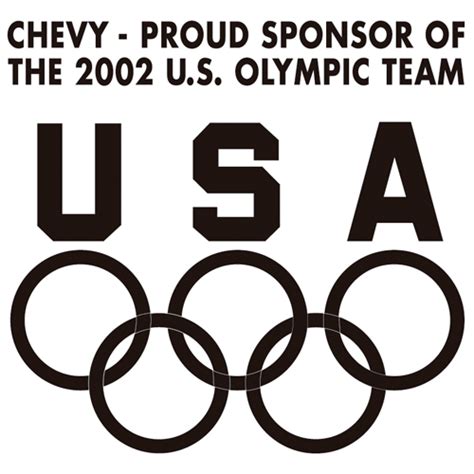 Download Logo Chevy Sponsor Of Olympic Team EPS, AI, CDR, PDF Vector Free