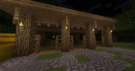 In Honor Of The New Horses A Simple Stable Design Minecraft