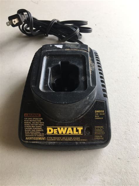 Dewalt Dw9118 7 2 14 4v Battery Charger Replacement For Dw9116 Dw9118