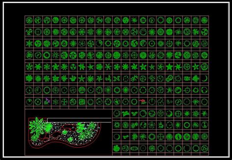 Landscape 2d Blocks Cad Design Free Cad Blocksdrawingsdetails