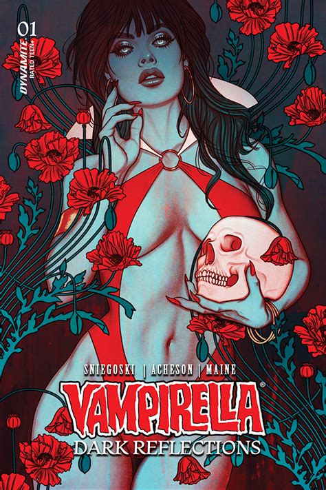 Dynamite Vampirella Dark Reflections 1 Jenny Frison Ltd Virgin