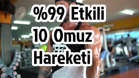 Omuz Hareketleri En Etkili 10 Ön ve Arka Omuz Egzersizi MAKSİMUM Omuz