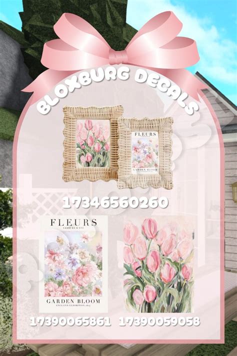 Welcome To Bloxburg Artwork Picture Painting Decal Codes Artofit