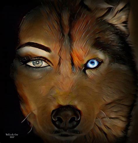 My Wolf Spirit Lives Digital Art By Artful Oasis Fine Art America