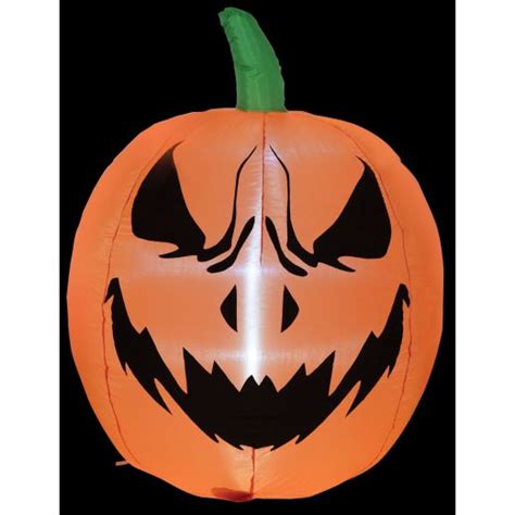 Inflatable 4ft Halloween Display Giant Pumpkin