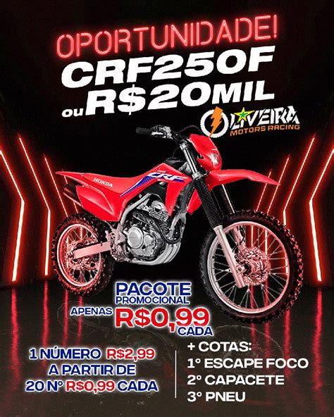 Crf F Zerada Ou K No Pix Agenda Off Road