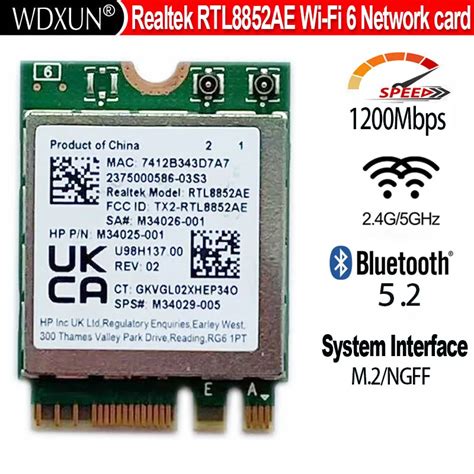 Realtek Wi Fi Rtl Ae Rt Aw Xb Nf Wifi Mu Mimo G