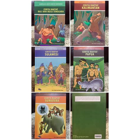 Jual Buku Kumpulan Cerita Rakyat Kalimantan Sumatera Papua Sulawesi