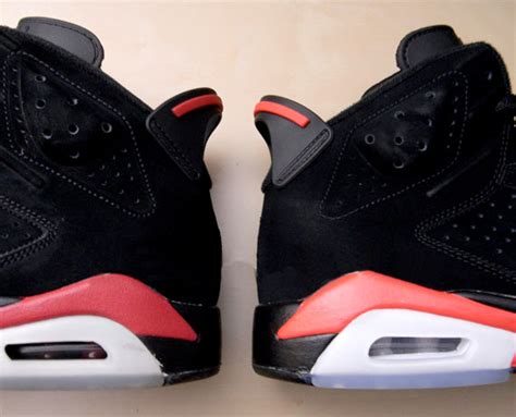 Air Jordan Vi 6 Retro Black Varsity Red Black Infrared Side