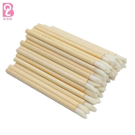 Beiqili Disposable Environmentally Friendly Bamboo Handle Lip Brush