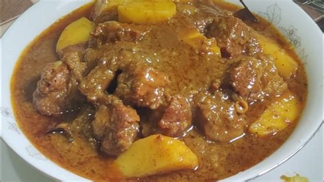 দেশীয় স্টাইলে আলু দিয়ে গরুর মাংসের ঝোল Beef Curry With Potato Youtube