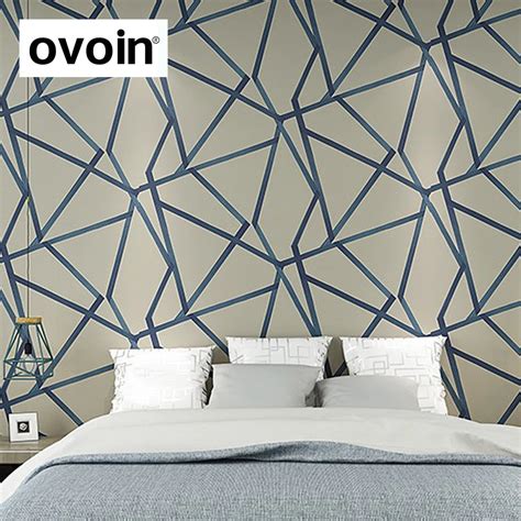 Modern Design Geometric Wallpaper For Home Decor