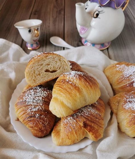 CORNETTI COME AL BAR Ricetta Per La Colazione Con E Senza Bimby