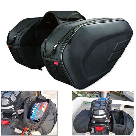 L L Motorcycle Saddlebag Throw Over Luggage Saddle Bags Pannier