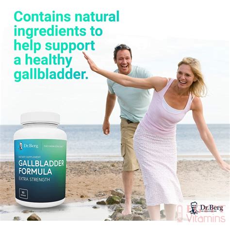 Dr Berg’s Gallbladder Formula Contains Purified Bile Salts 90 Capsules Enzymes To Reduce