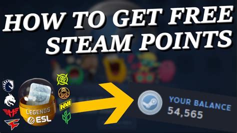 How To Get Steam Points For Free Youtube