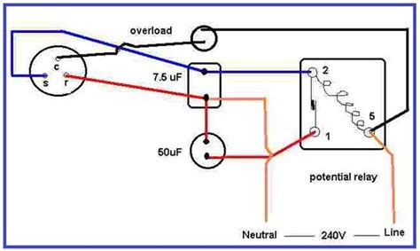 Air Compressor Relay Wiring Diagram