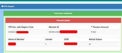 PPO Enquiry - Get your Pension Payment Order(PPO) Details