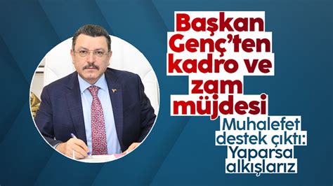 Ortahisar Belediye Ba Kan Ahmet Metin Gen Ten Kadro Ve Zam M Jdesi