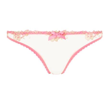 Agent Provocateur 4 Pieces Lingerie Set Tessy Pink Sand