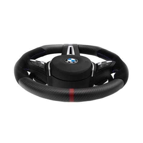 SHFT BMW F Series Flat Bottom Steering Wheel In Matte Carbon Fibre