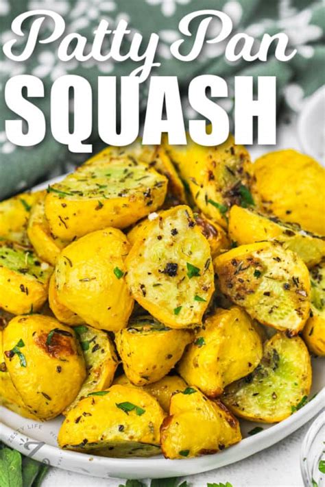 Roasted Patty Pan Squash So Quick And Easy Our Zesty Life