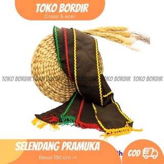 Jual Selendang Tkk Pramuka Selempang Tetampan Pramuka Cm