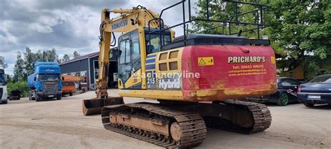 Komatsu HB 215LC 2 tracked excavator for sale Lithuania Kužiai FN41408