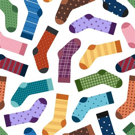 White Socks Pattern Vector Art, Icons, and Graphics for Free Download