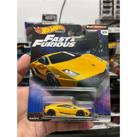 Hot Wheels Premium Fast Import Lamborghini Gallardo Superleggera Shopee Malaysia