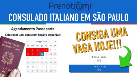 Agendamento Passaporte Italiano Prenotami São Paulo Consiga Sozinho