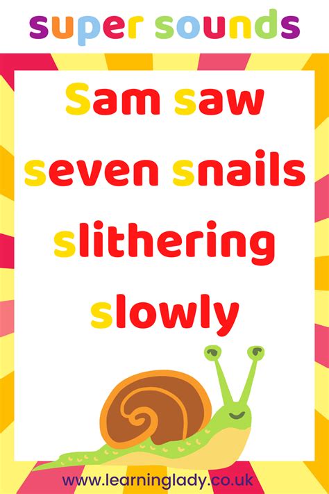 Tongue twisters letters and sounds phase 1 alliteration – Artofit