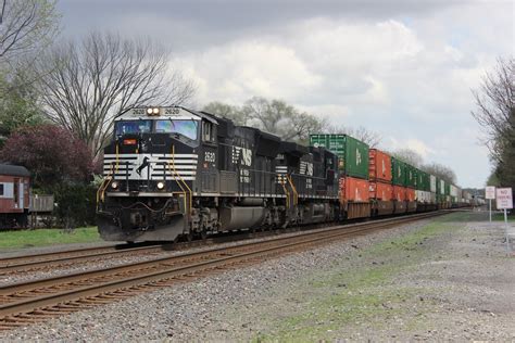 NS Intermodal Train In Chesterton IN Norfolk Southern SD7 Flickr