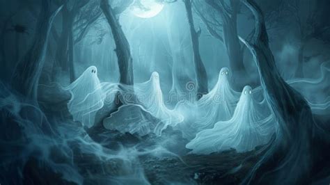 Whispering Shadows Of The Night Stock Illustration Illustration Of