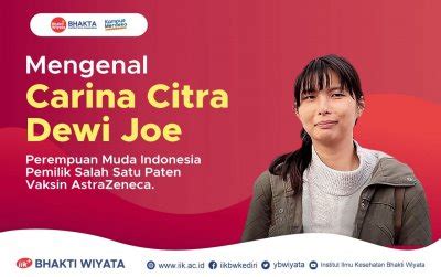 Mengenal Carina Citra Dewi Joe Salah Satu Pemilik Hak Paten