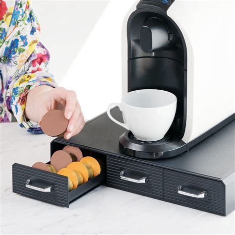 Navaris Espresso Capsulehouder Met Lades Koffiecuphouder Met Lades