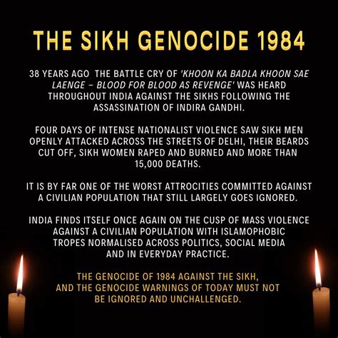 38 Years Without Justice The Sikh Genocide 1984 Restless Beings