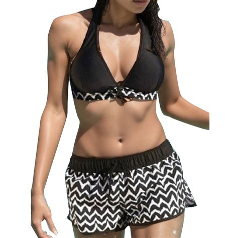 Szxzygs Swimsuit Womens Sexy Women Sets Two Piece Bikini Sets With