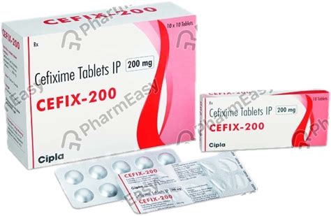 Cefix 200 Mg Tablet 10 Uses Side Effects Price And Dosage Pharmeasy