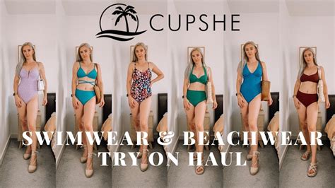 Huge Cupshe Swimwear And Beachwear Try On Haul Honest Review