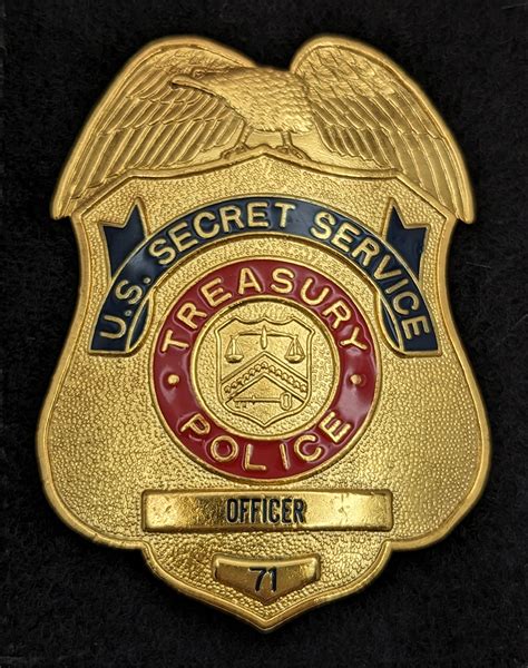 Secret Service Agents Badge