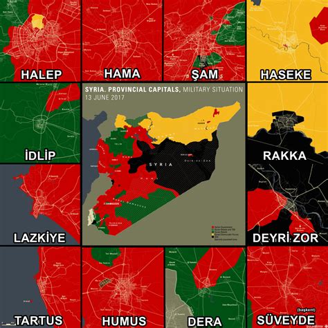 Suriye Son Durum Haritas Haziran Stratejik Ortak