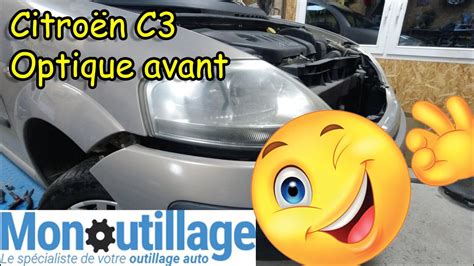 Coment Remplacer Un Optique Avant Sur Citro N C Youtube