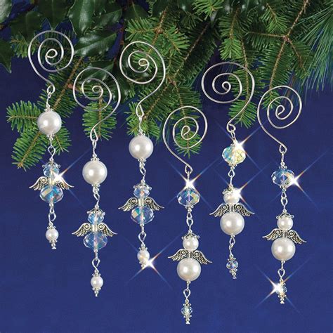 Mary Maxim Dangling Angels Beaded Ornament Kit Seasonal Beaded