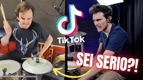 Batteristi Su Tiktok Reaction E Commento Youtube