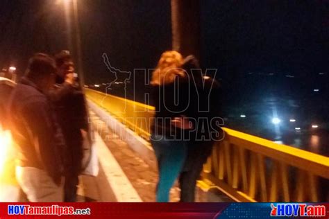 Hoy Tamaulipas Joven Intenta Lanzarse Del Puente Tampico