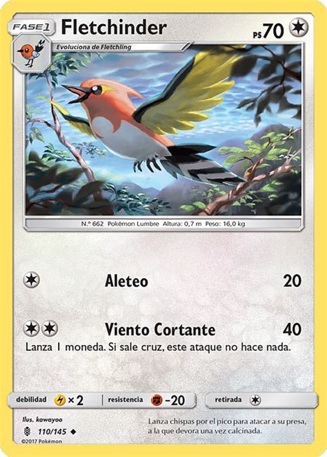 Fletchinder Albor De Guardianes Tcg Wikidex La Enciclopedia Pokémon