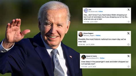 X Reacts To President Biden Dropping Out Of 2024 Presidential Race Digital Culture