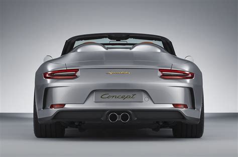 Porsche 911 Speedster Concept – a modern classic Porsche 911 Speedster ...