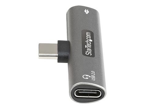 StarTech USB C Audio Charge Adapter CDP2CAPDM